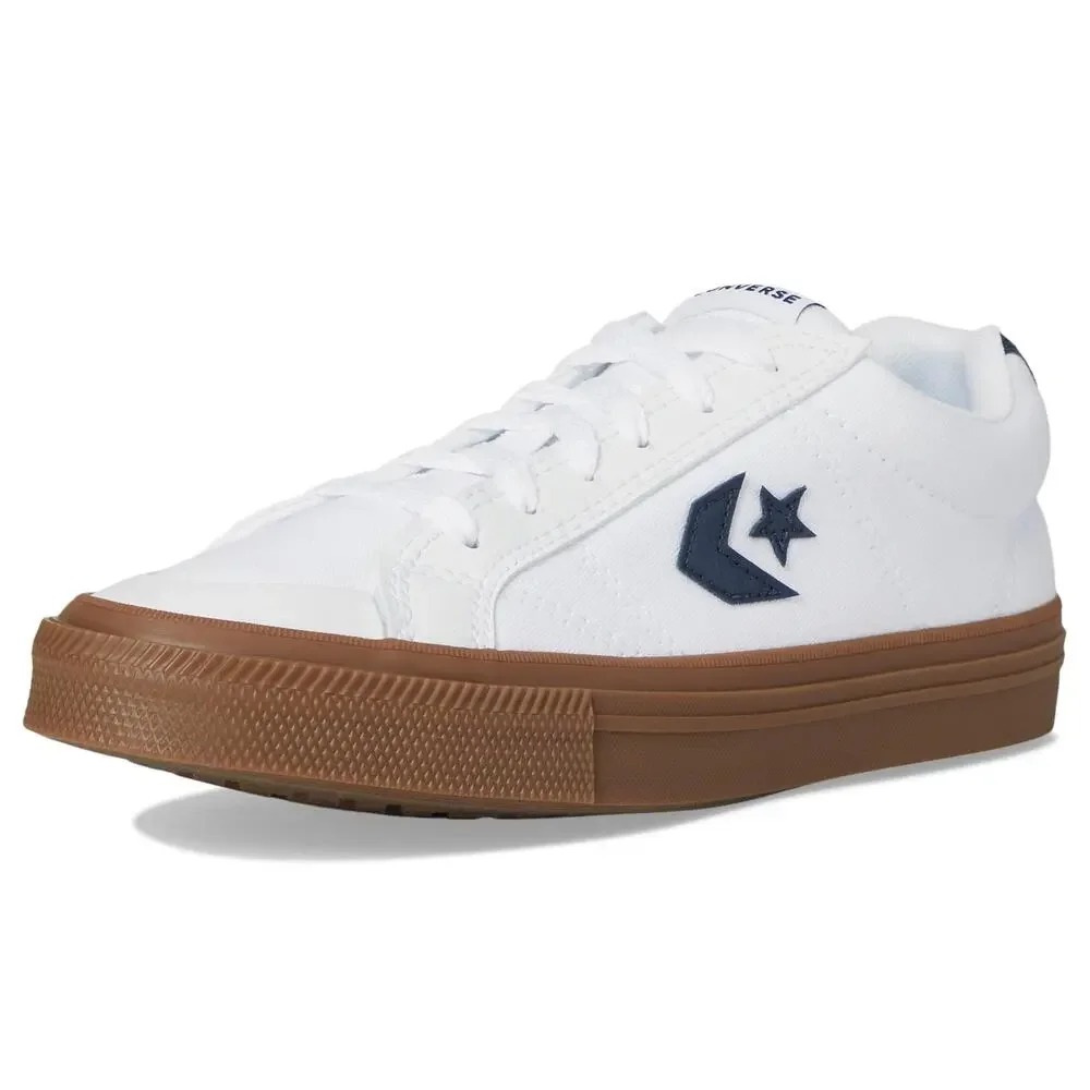 CONVERSE UNISEX CONVERSE SPORT CASUAL WHITE/NAVY/GUM MEN 4.5 WOMEN 6 M